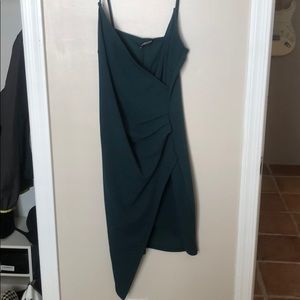 Forest green dress